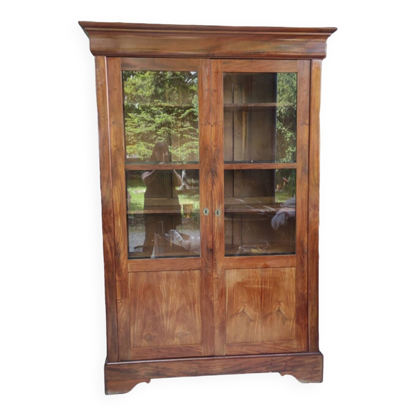 ancienne bibliothèque vitrine