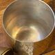 Chiseled brass pineapple