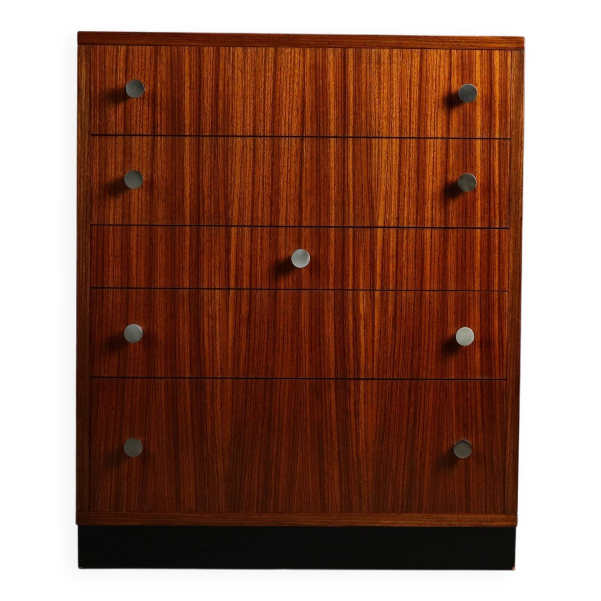 Alfred Hendrickx for Belform – Zebrano chest of drawers, 1960s