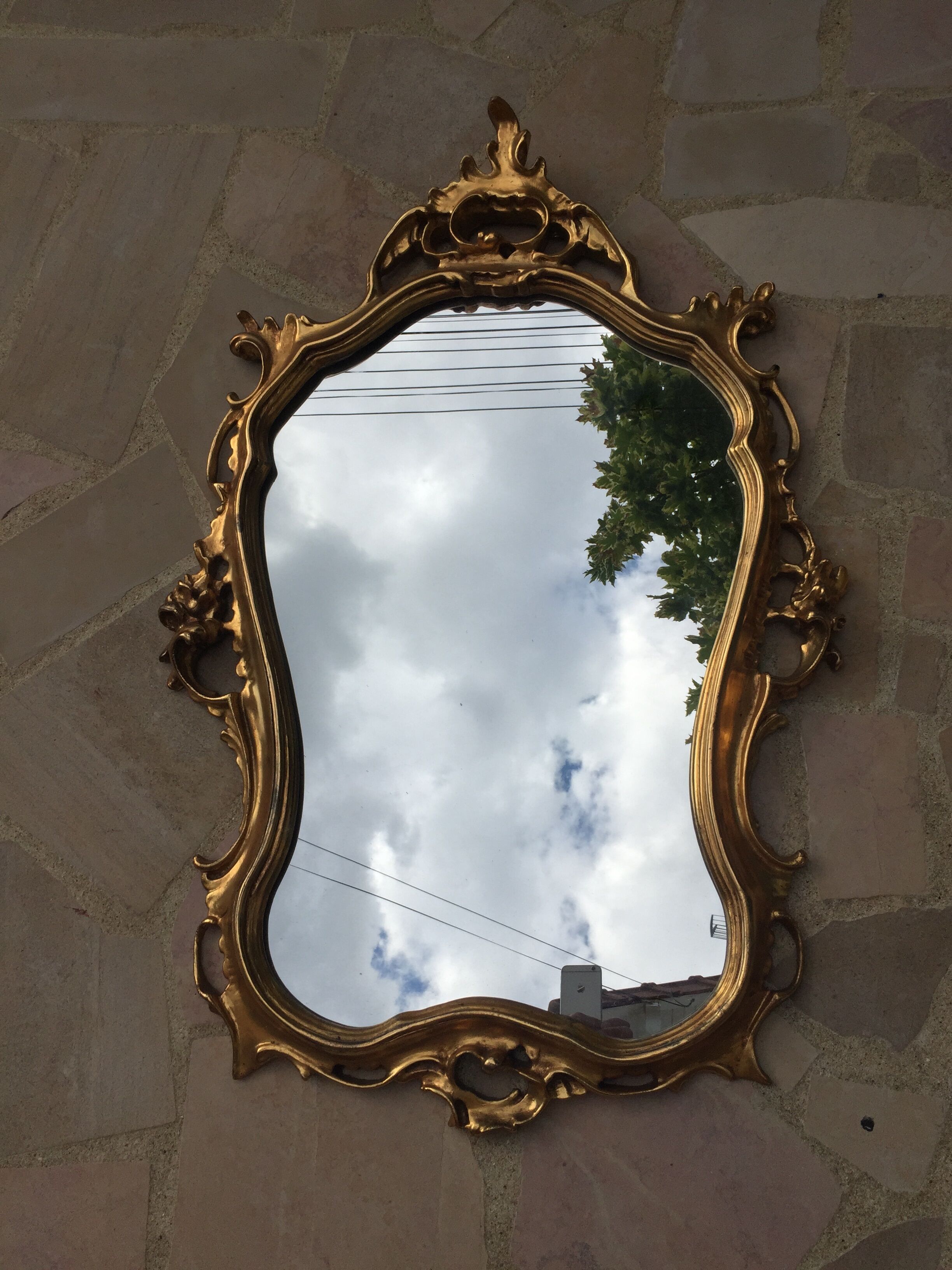 Baroque mirror 92 x 60cm