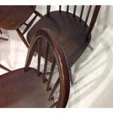Set of 4 Ercol chairs