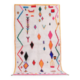 Colorful abstract Berber rug 250/150