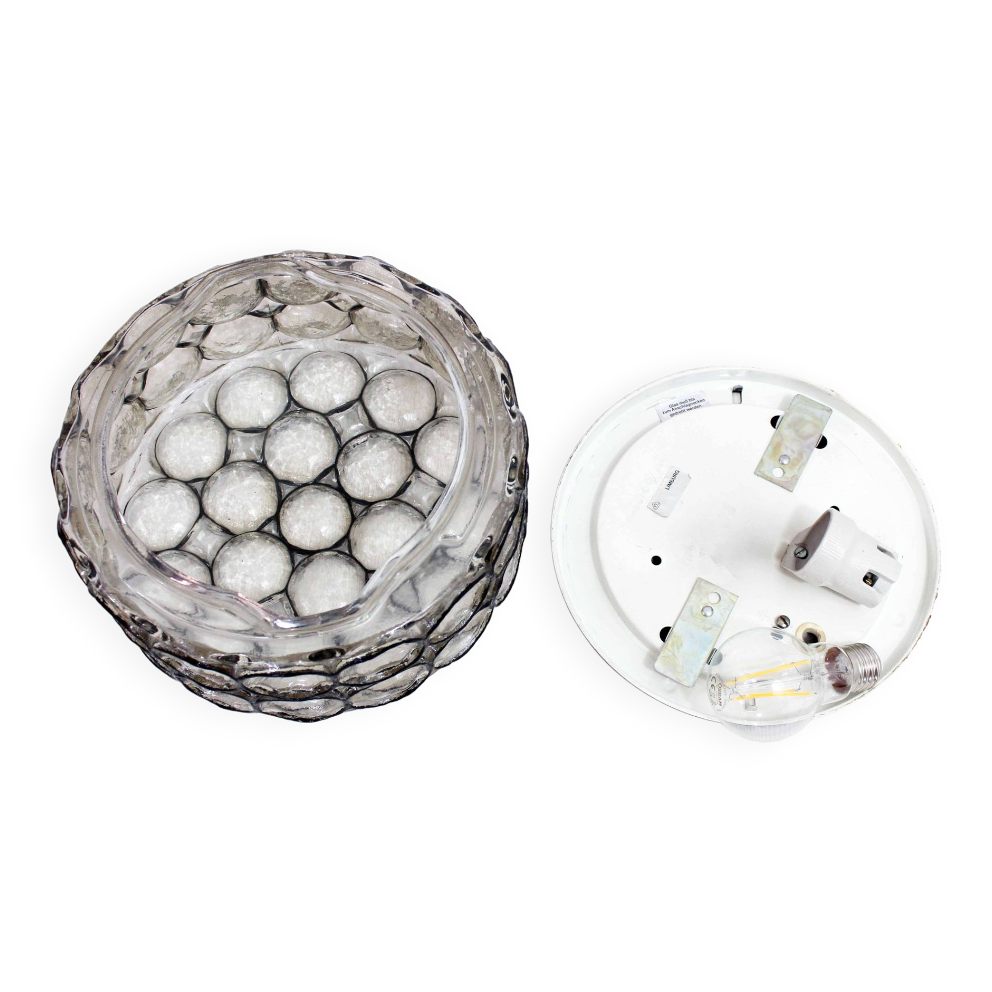 Glashütte Limburg wall or ceiling light