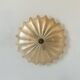 Vintage XL wall lamp, Murano and brass, Italy 1970