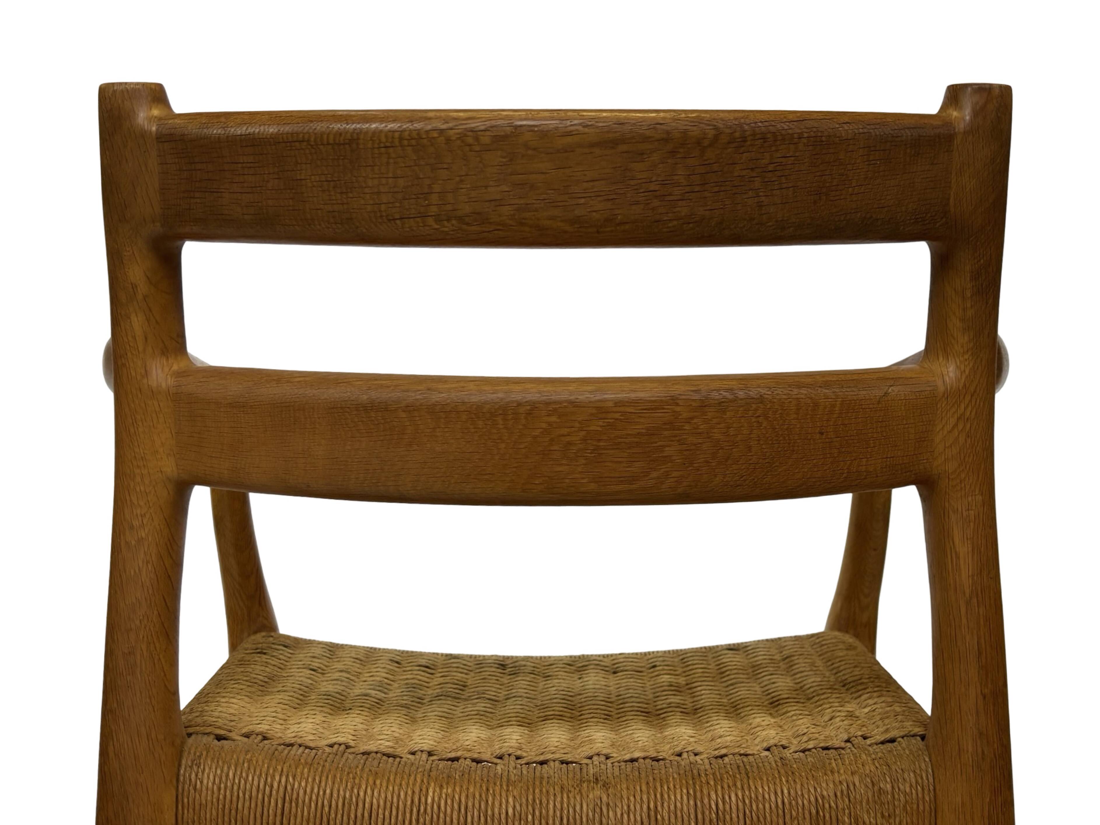 Vintage Niels Otto Moller Armchair Model 67 in Oak Danish Design