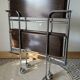 Vintage folding wheeled dessert trolley
