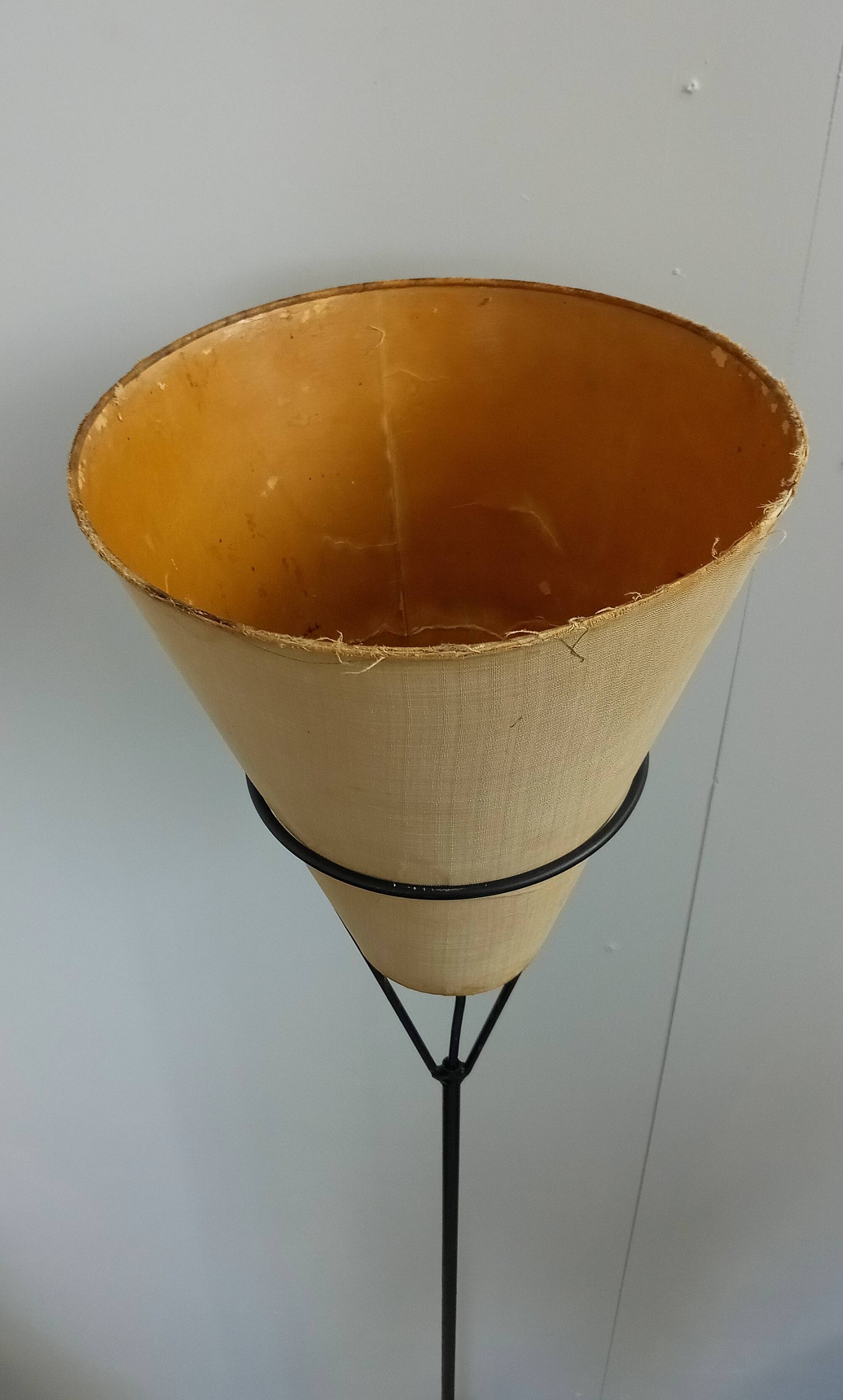 early Vice Versa floor lamp by Carl Auböck, Austria,  50s