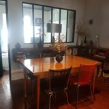 Vintage table with extension