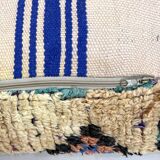 Moroccan kilim pouf