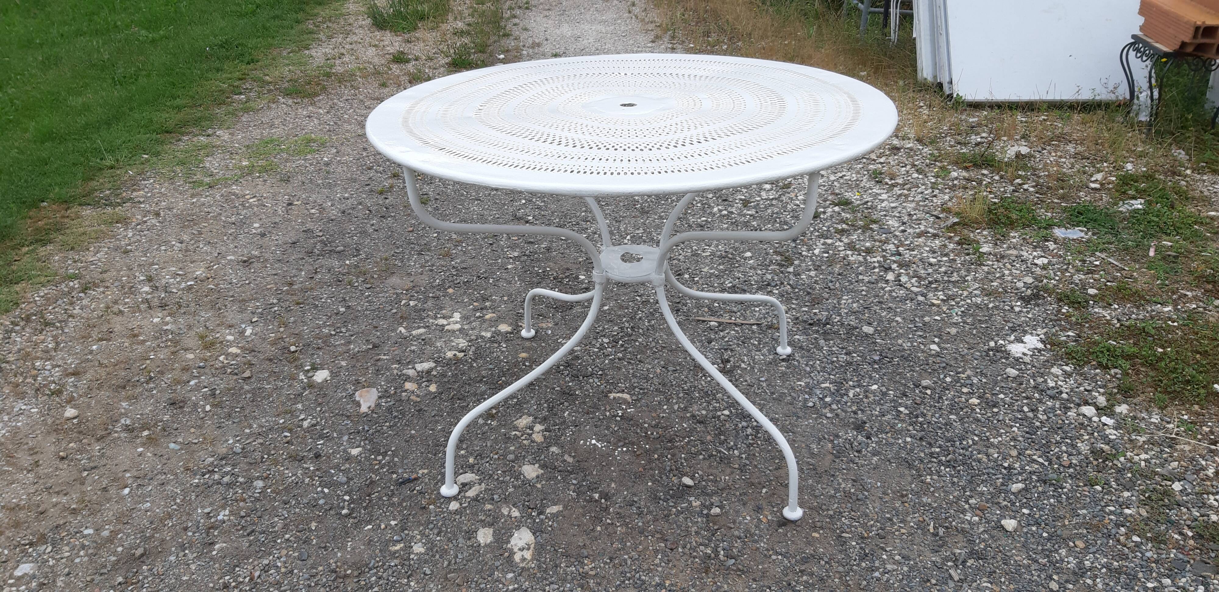 Garden Table Wrought Iron 1900