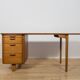Art Deco Oak Desk by Gunnar Ericsson for Åtvidaberg / Facit AB, Sweden, 1950s