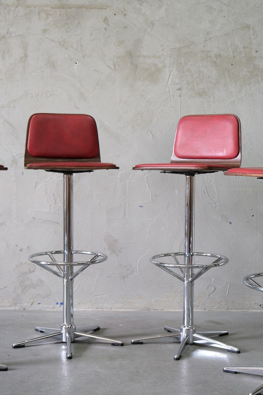 Vintage bar stools, 1970