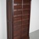 Antique mahogany filing cabinet with drop-down tambour doors, USA circa 1920