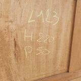 Old Parisian cabinet raw fir 1900