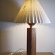 Lampe de table vintage en palissandre danois