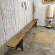 Grand banc de ferme