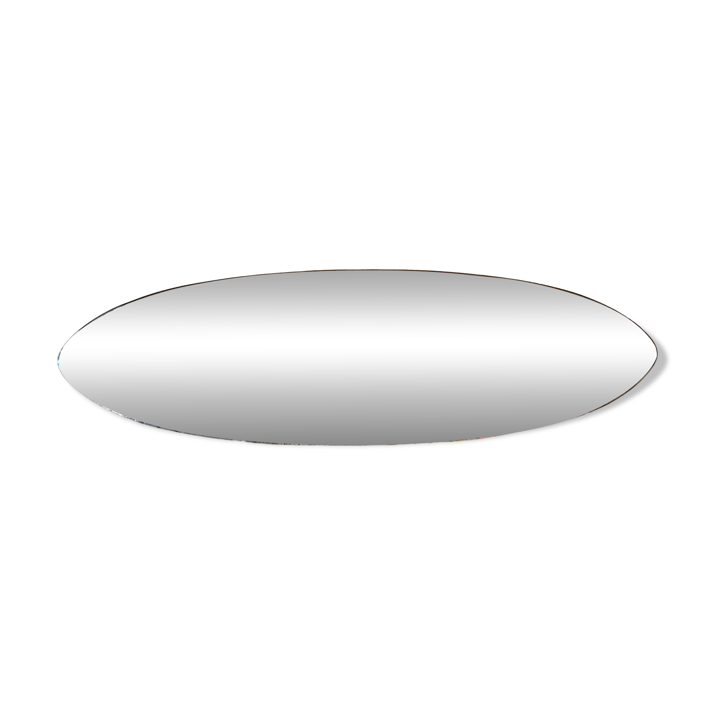 Italian oval wall mirror 1950.