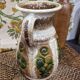 Vintage pitcher vase West Germany Uebelacker U-Keramik model 1854 25 60s