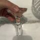 Crystal carafe from Saint-Louis with a stopper