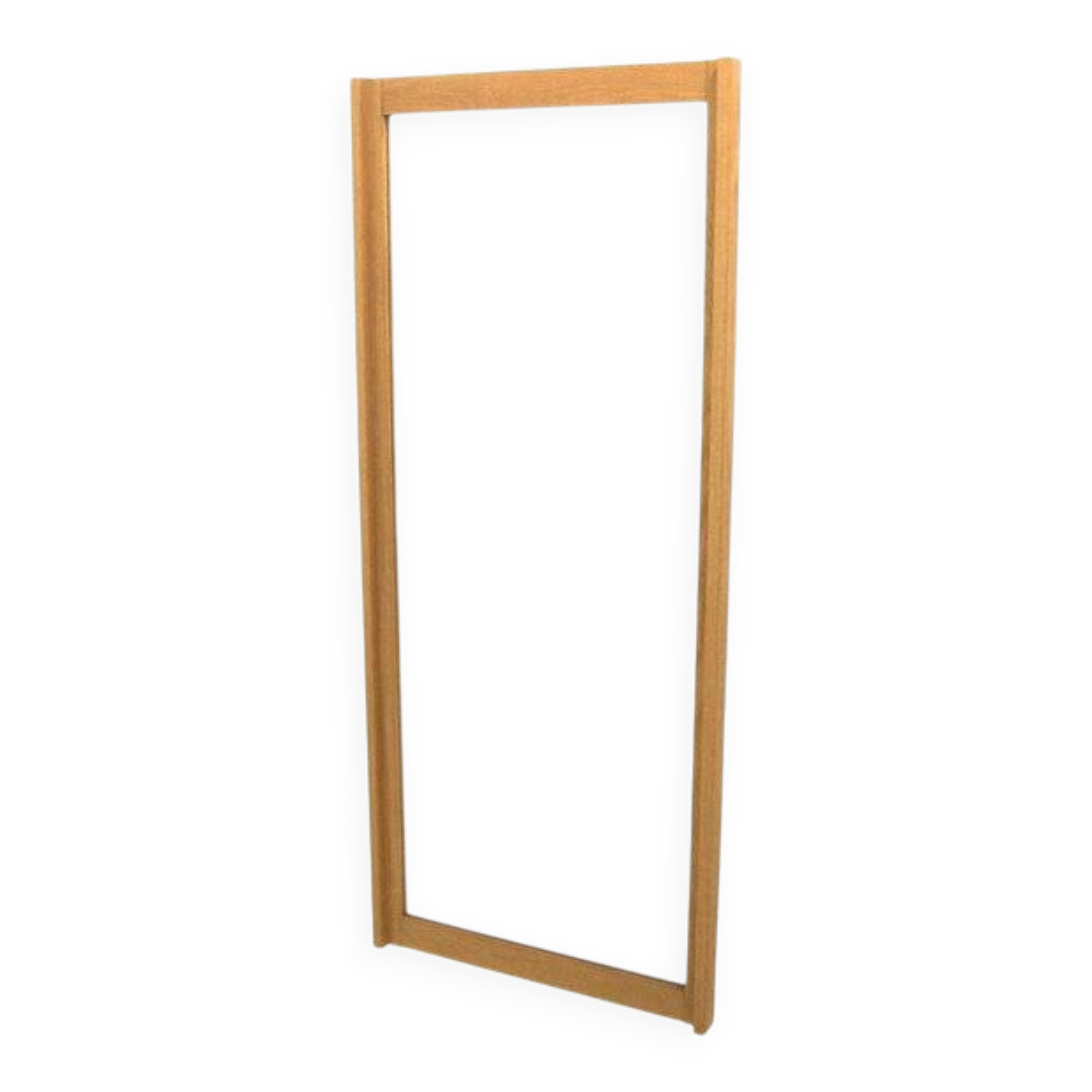 Scandinavian oak mirror 112x48cm, Nybrofabriken, Sweden, 1960