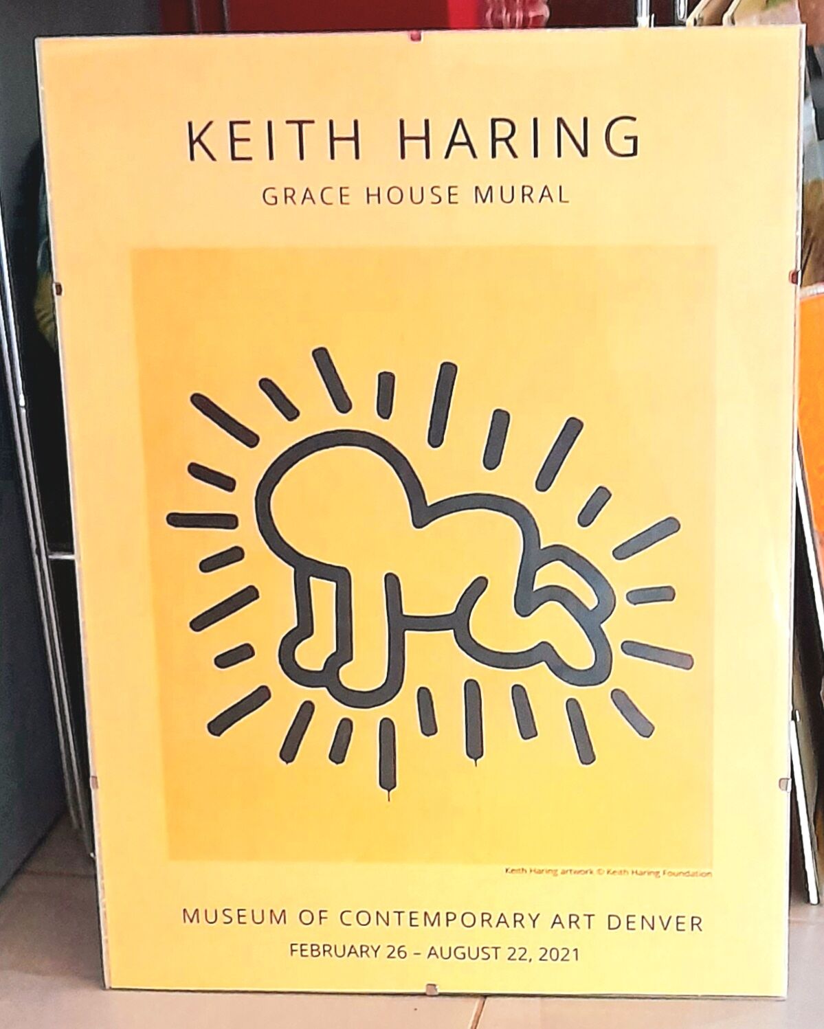 Radiant Baby Keith Haring poster