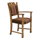 1960s, Danish design, armchair, oak wood, furniture wool.