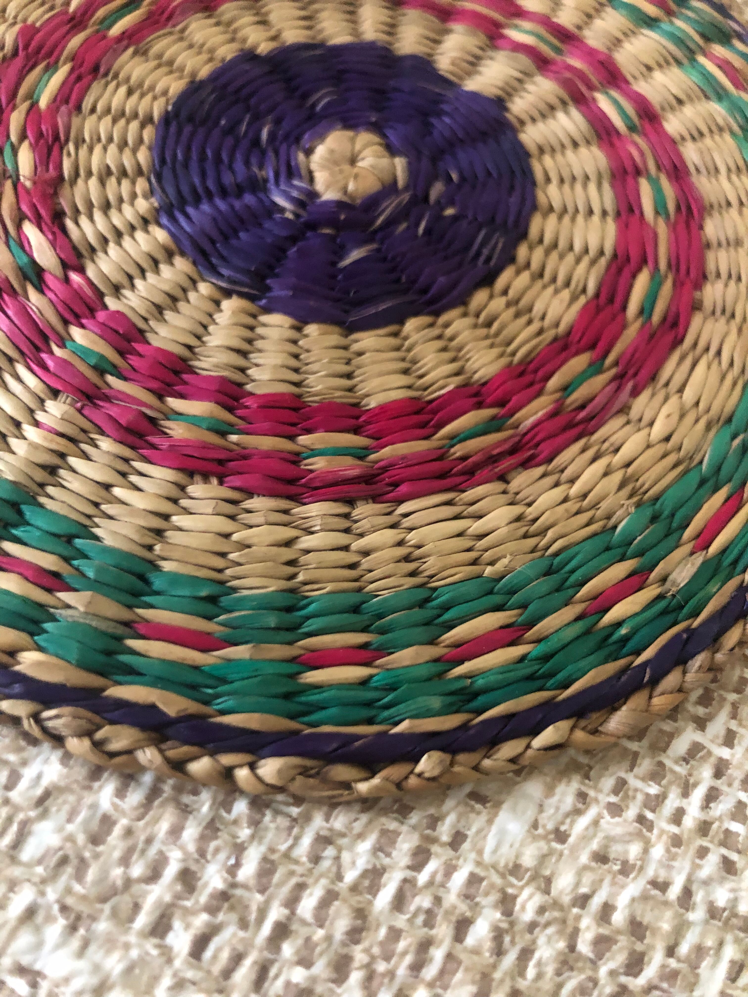 Dessous de plat paille