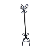 Metal parrot coat rack