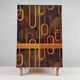 Vintage beech wardrobe, 1970s