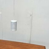 Minimalist perforated metal pendant lamp by Orno, Finland.