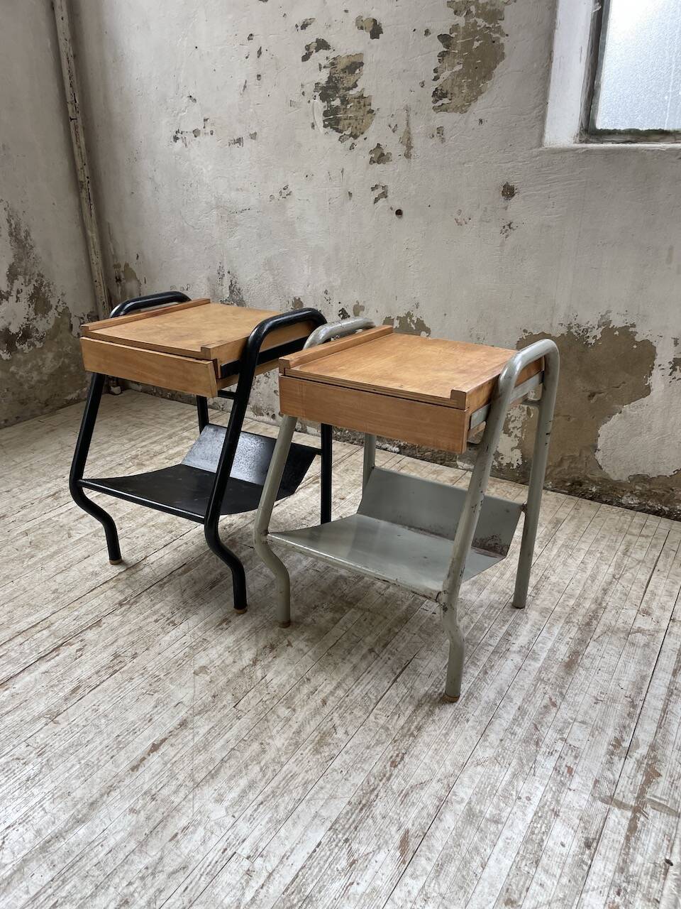 Paire de chevets Tubauto années 60