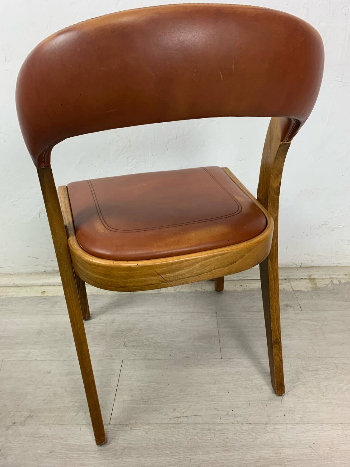 Pair of Baumann gondola chairs