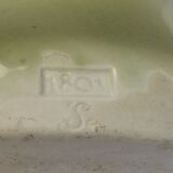 Small porcelain vase early 19th signed (?)