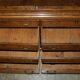 Antique Sheraton wardrobe from around 1800 with drawers - George III