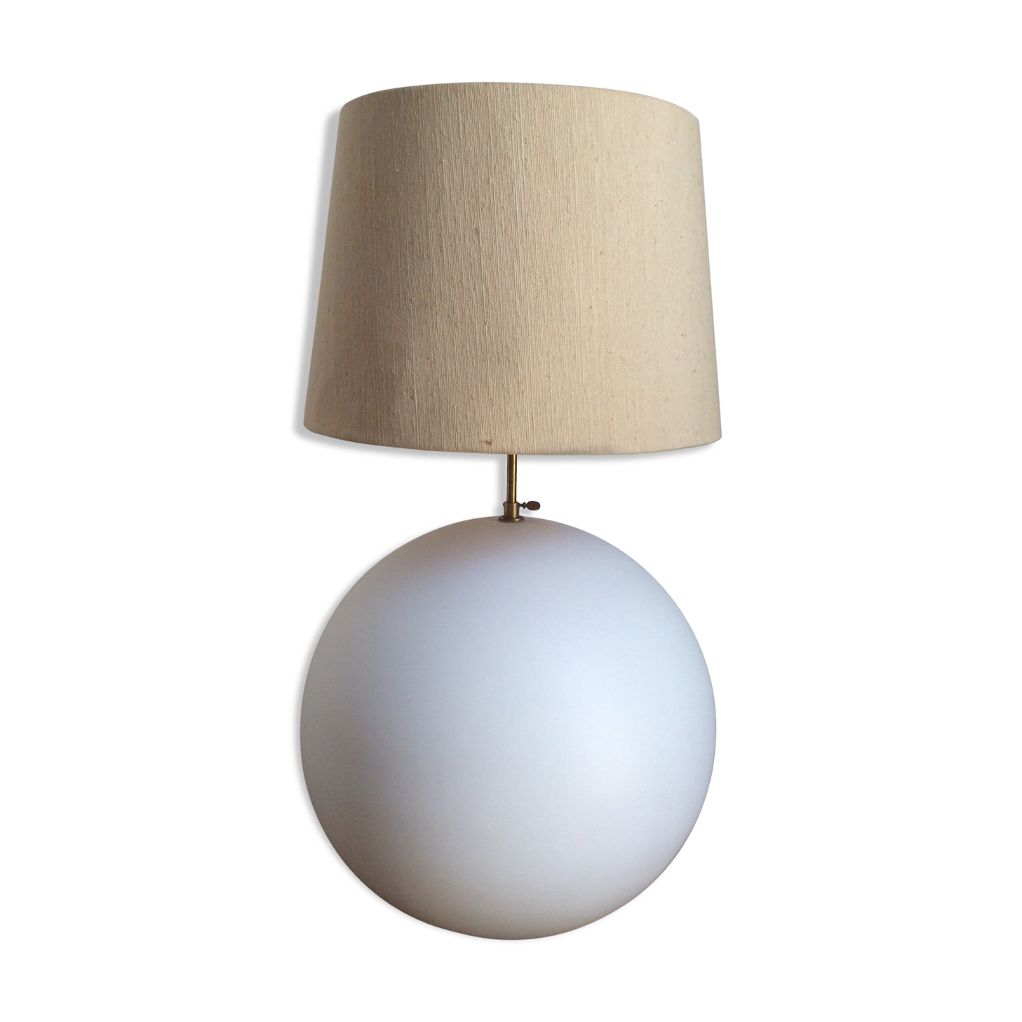 Lampe FDC Charolles en faïence, années 80