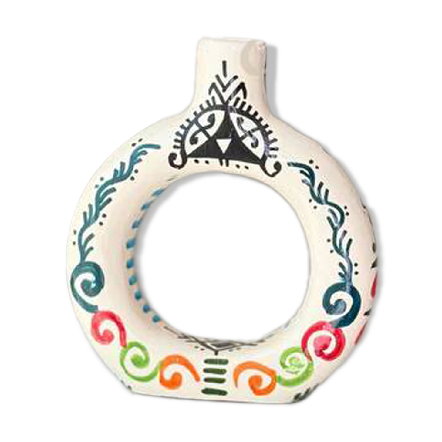 Asli Amazigh Tafoukt artisanal vase