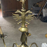 Lustre hollandais aigle bicéphale