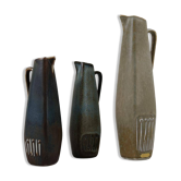 Mid-Century Modern Ensemble of 3 Ceramic Pieces Sweden 1950 Rörstrand Gunnar Nylund