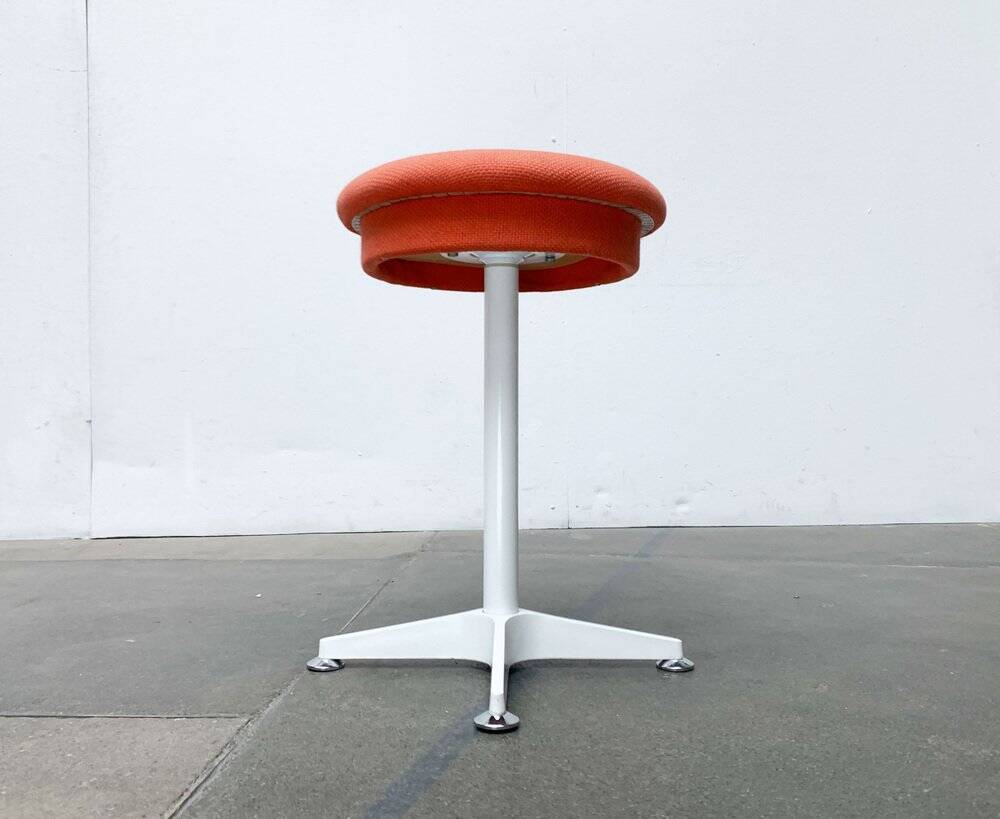 German Space Age swivel stool from the mid-century by Bremshey, Solingen, 1960s.
