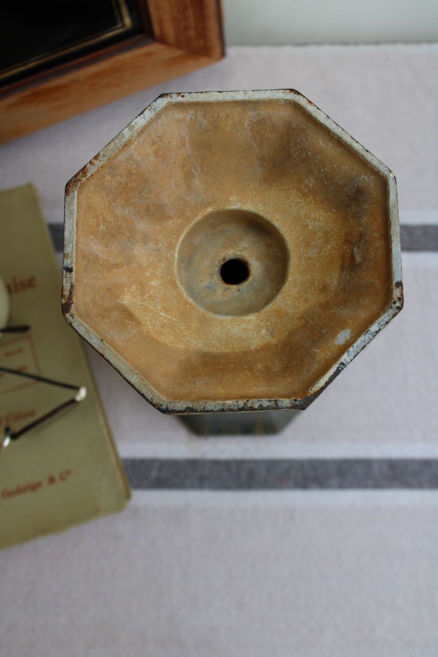 Cast iron vase