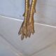 Bronze wall lamp Heron ep art deco 1930/40