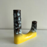 Double asymmetrical candle holder