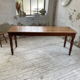Walnut farm table 185 cm