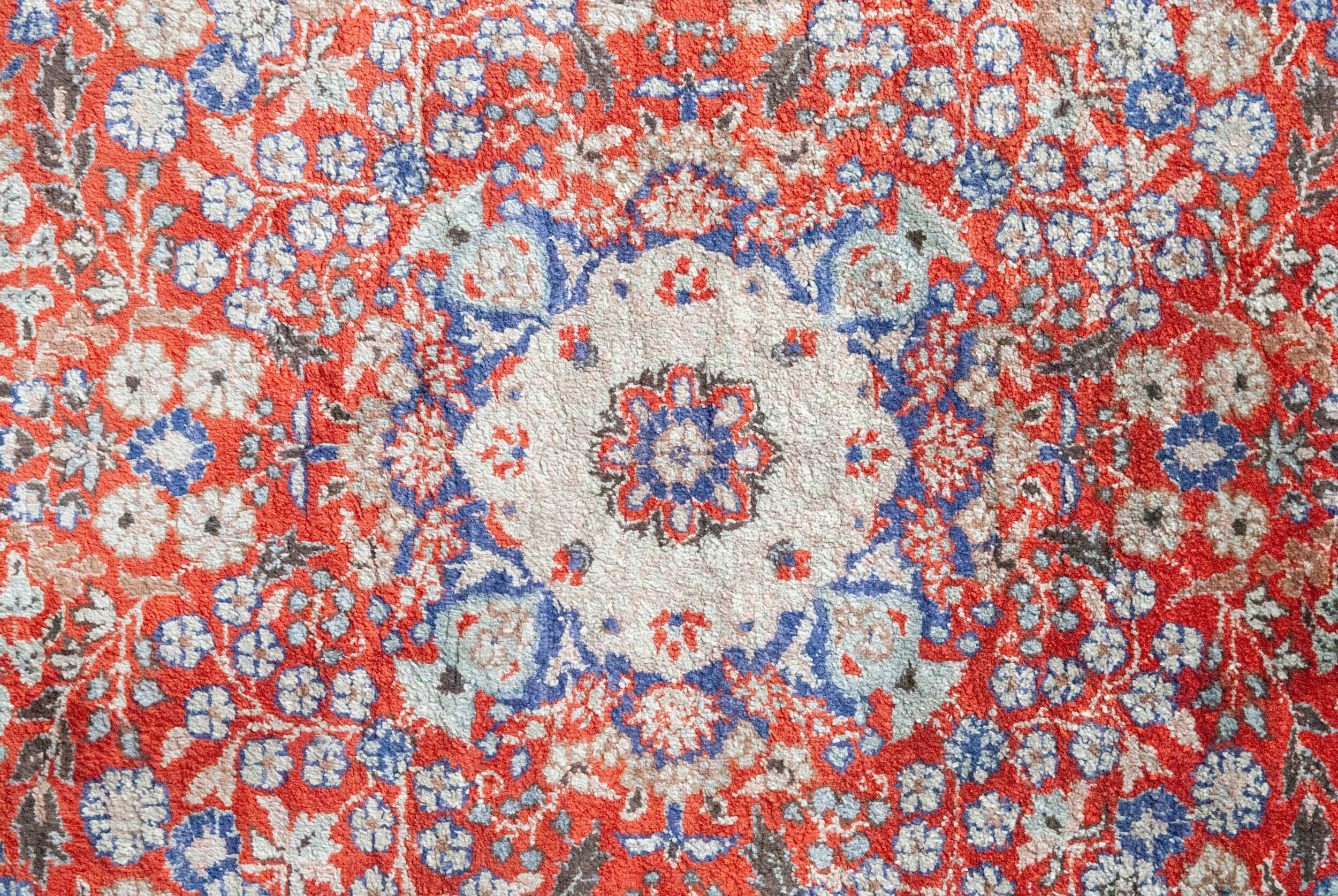 Ghoum Hand Woven Silk - Vintage Rug