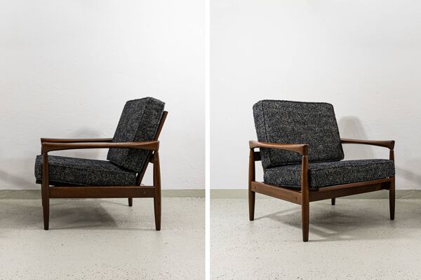 Fauteuil vintage IKEA ''Kolding'' par Erik Wørts pour IKEA, 1960