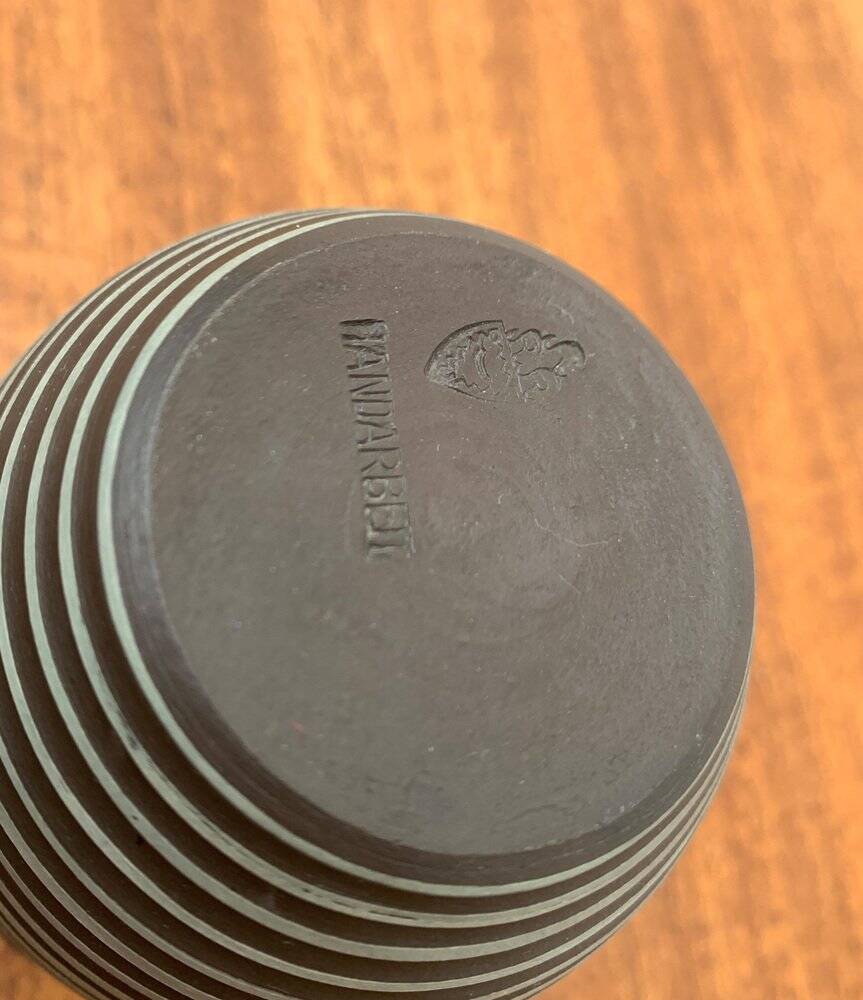 Mid-century minimalist vase by Kieler Kunstkeramik, 1960s