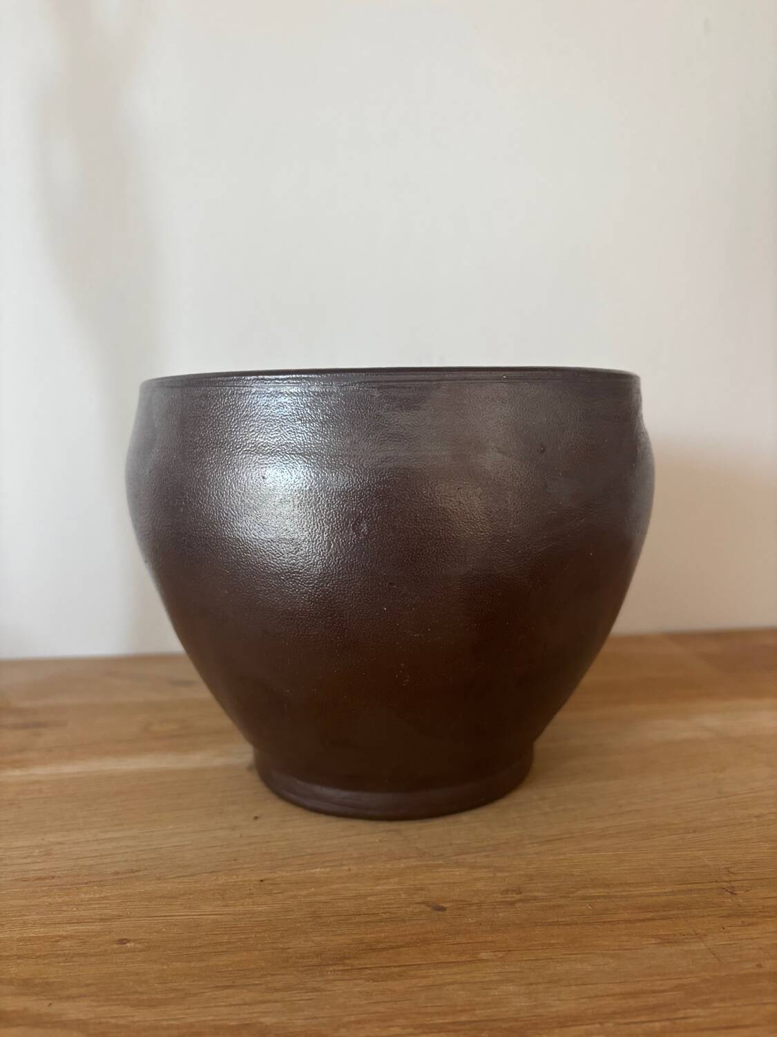 Beautiful Normandy Turgis Calvados handcrafted stoneware pot