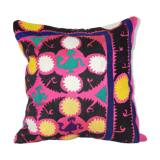 Pink cushion cover Suzani ak262
