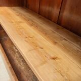 Norman countryside buffet in solid cherry wood nineteenth