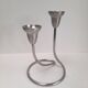 Bougeoir Georg Jensen en inox brossé